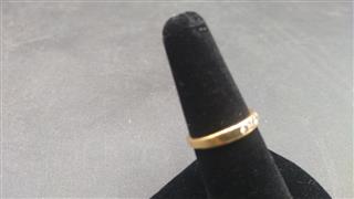 Lady's Diamond Fashion Ring 7 Diamonds .70 Carat T.W. 14K Yellow Gold 3.6g